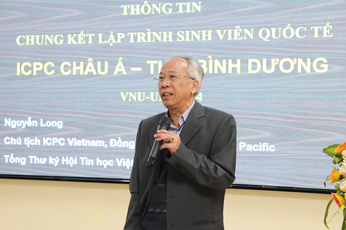 Ông Nguyễn Long, Chủ tịch ICPC Vietnam, Đồng Giám đốc ICPC Asia Pacific, Phó Chủ tịch, Kiêm Tổng Thư ký Hội Tin học Việt Nam
