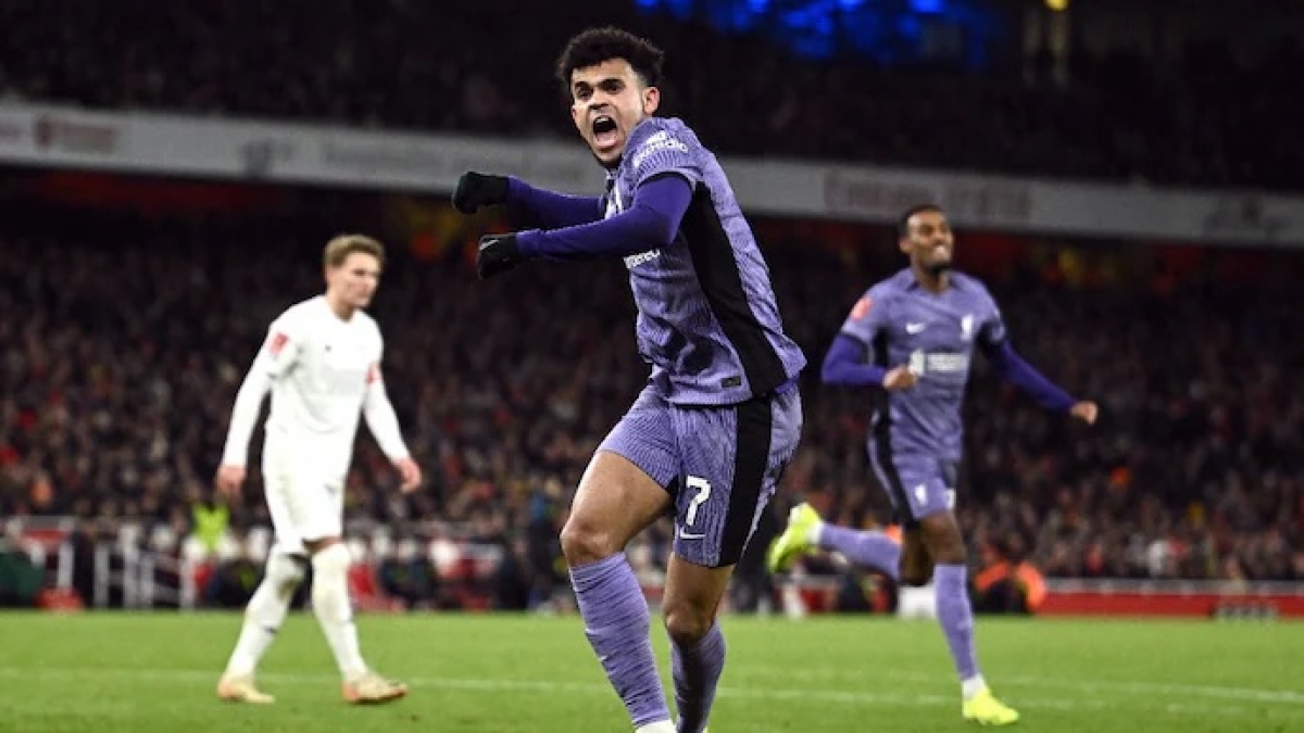 Arsenal bị Liverpool loại khỏi FA Cup 2023/24