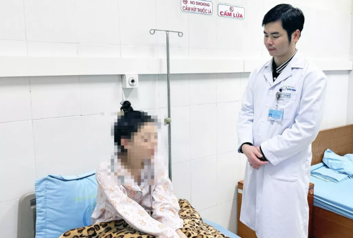 Sau thời gian điều trị tích cực, hiện tại sức khỏe bệnh nhân đã ổn định.