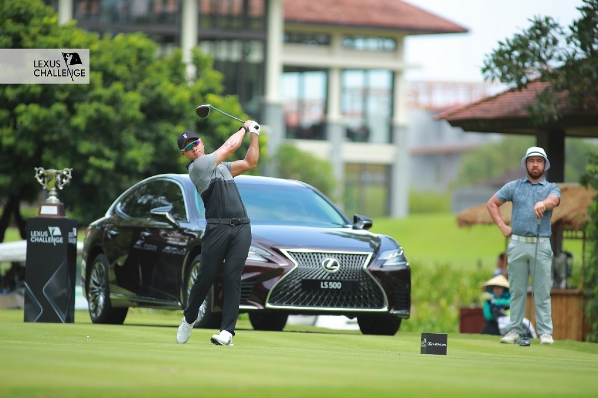 Trần Lê Duy Nhất - một trong những golfer Việt Nam tham dự giải đấu