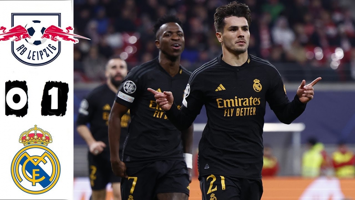 Brahim Diaz ghi bàn giúp Real Madrid nắm lợi thế trước trận lượt về (Ảnh: Reuters)