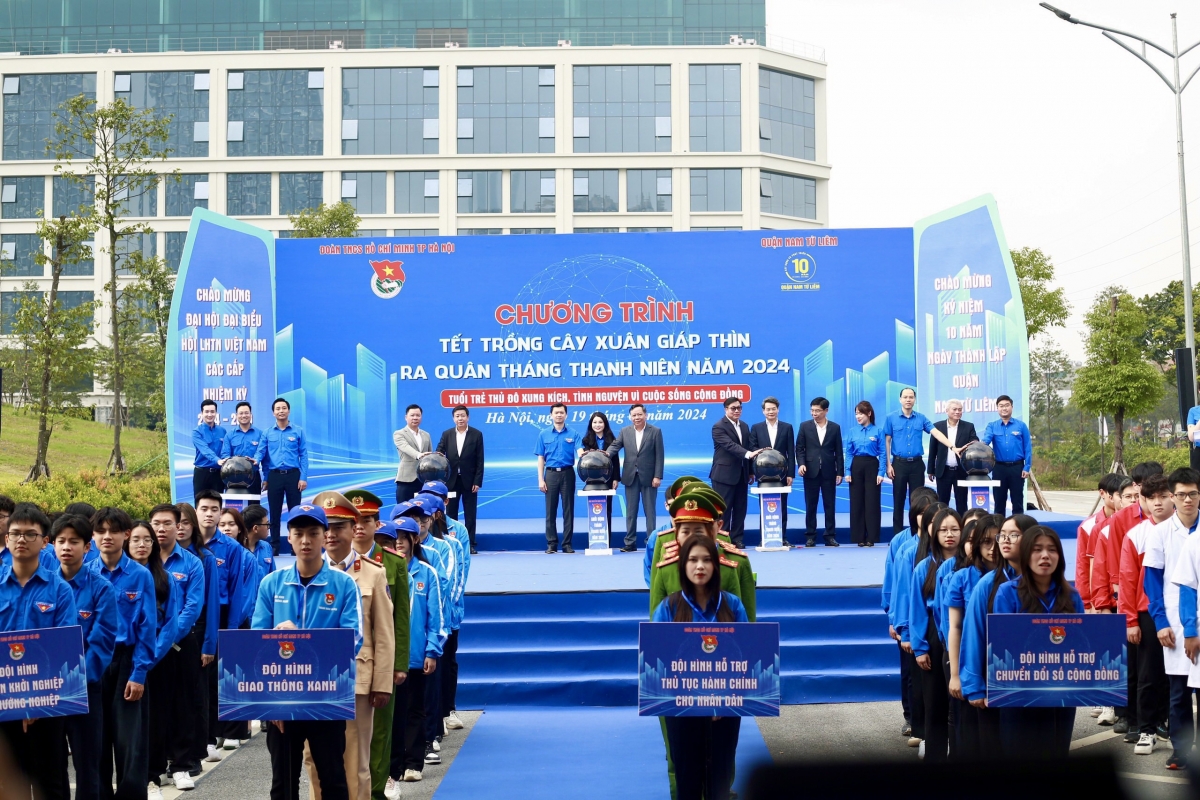 Trong Tháng Thanh niên năm 2024, tuổi trẻ Thành phố Hà Nội phấn đấu tối thiểu 10.000 lượt đoàn viên, thanh niên tham gia vào các hoạt động tình nguyện vì cuộc sống cộng đồng, các hoạt động an sinh xã hội.