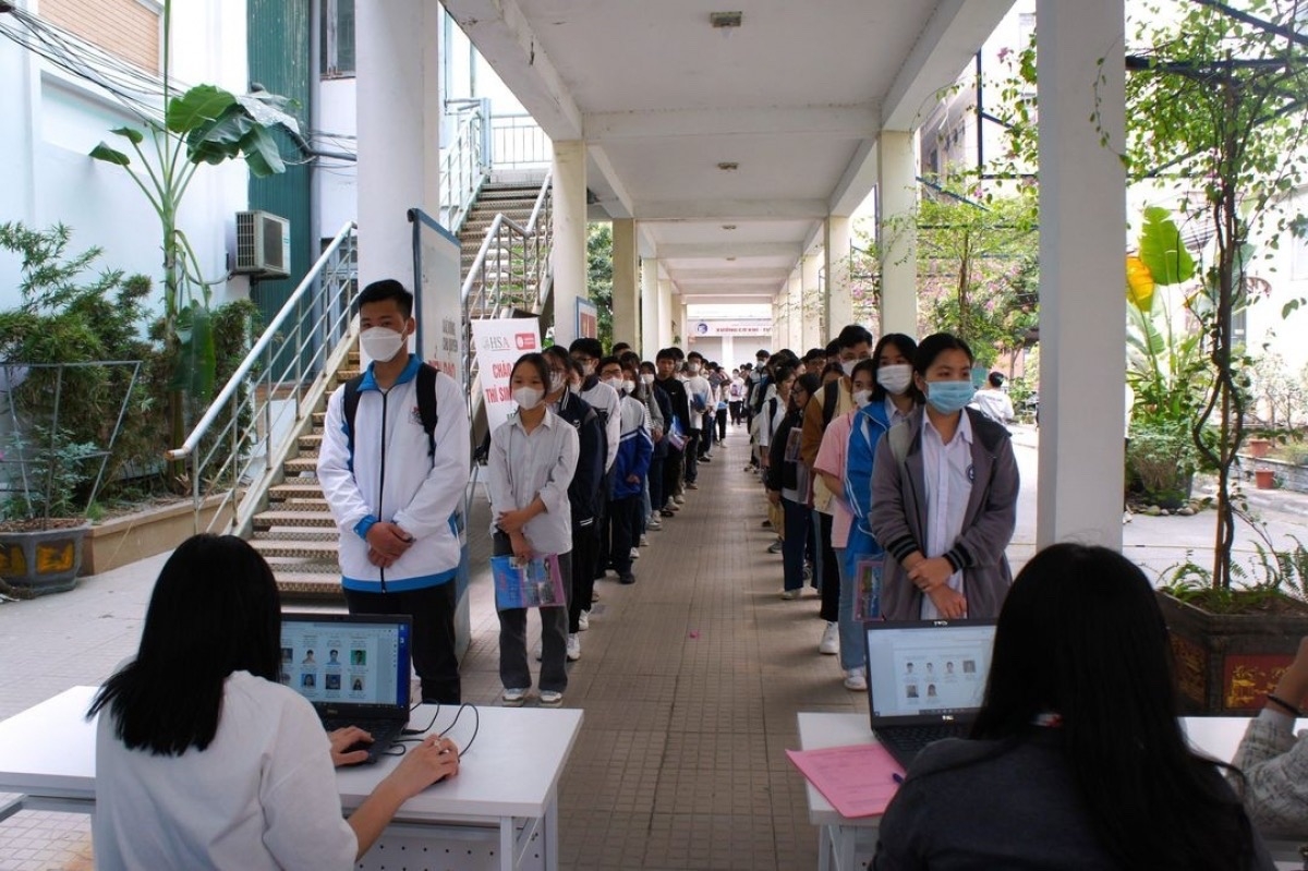 Thí sinh dự thi ĐGNL năm 2023