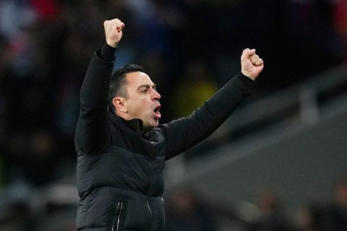 HLV Xavi hạnh phúc với chiến thắng của Barcelona