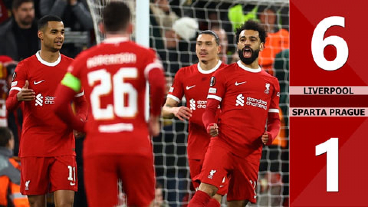Liverpool vùi dập đối thủ một cách không thương tiếc