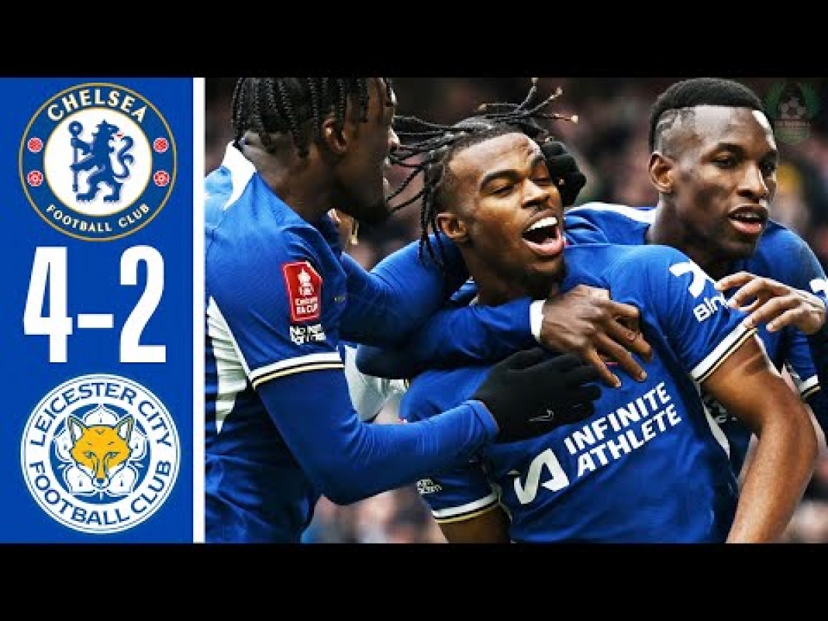 Chelsea hạ Leicester trên sân Stamford Bridge