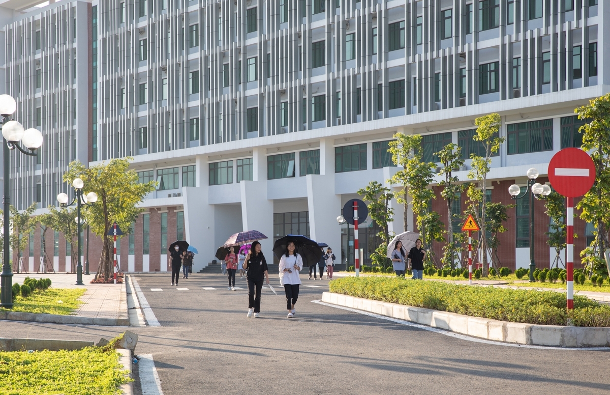 Khu giảng đường ĐHQG Hà Nội tại Hòa Lạc