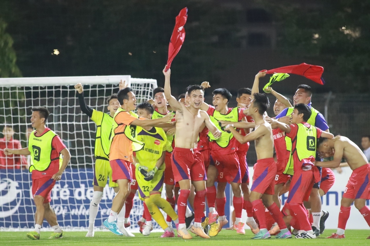 Giành chiến thắng 4-3 trên loạt luân lưu ở trận Chung kết, CLB Hiếu Hoa – Quahaco trở thành nhà tân vô địch Cúp bóng đá 7 người quốc gia Hyundai Thanh Cong Cup 2023.