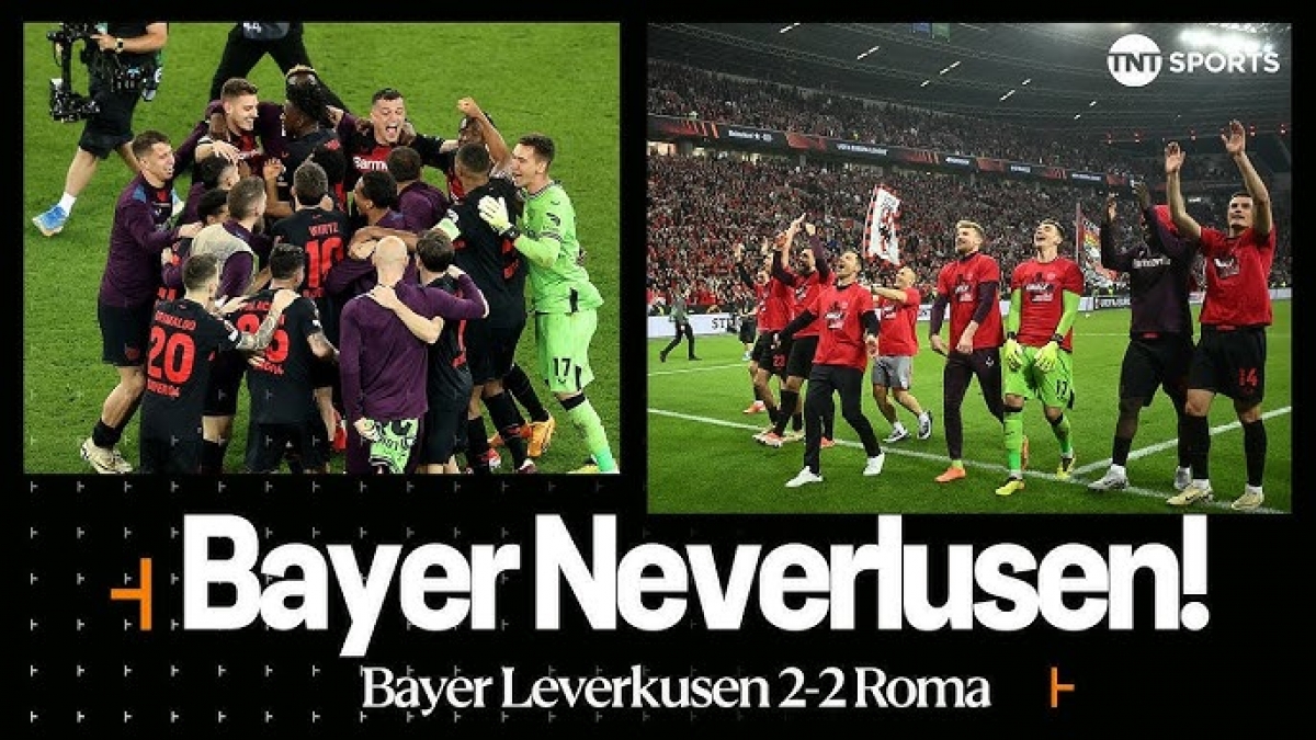 Bayer Leverkusen và Roma bất phân thắng bại trong trận bán kết lượt về trên sân Bay Arena