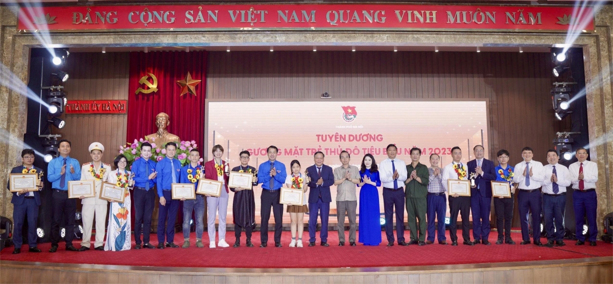 Tuyên dương 10 gương mặt trẻ Thủ đô tiêu biểu năm 2023