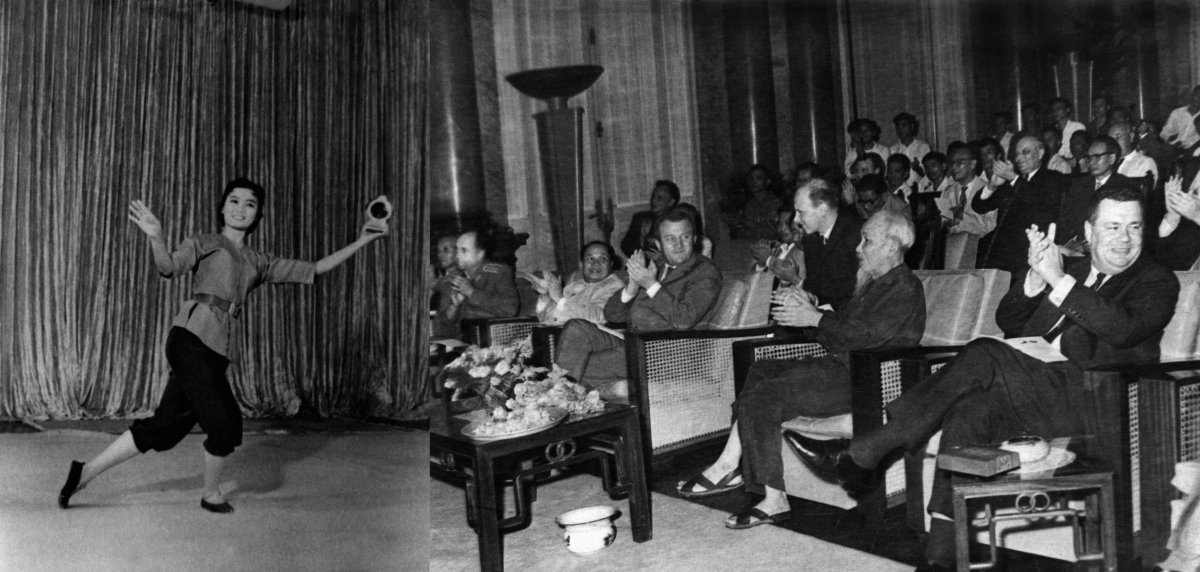 Một tiết mục của Đoàn Văn công Tổng Cục chính trị năm xưa