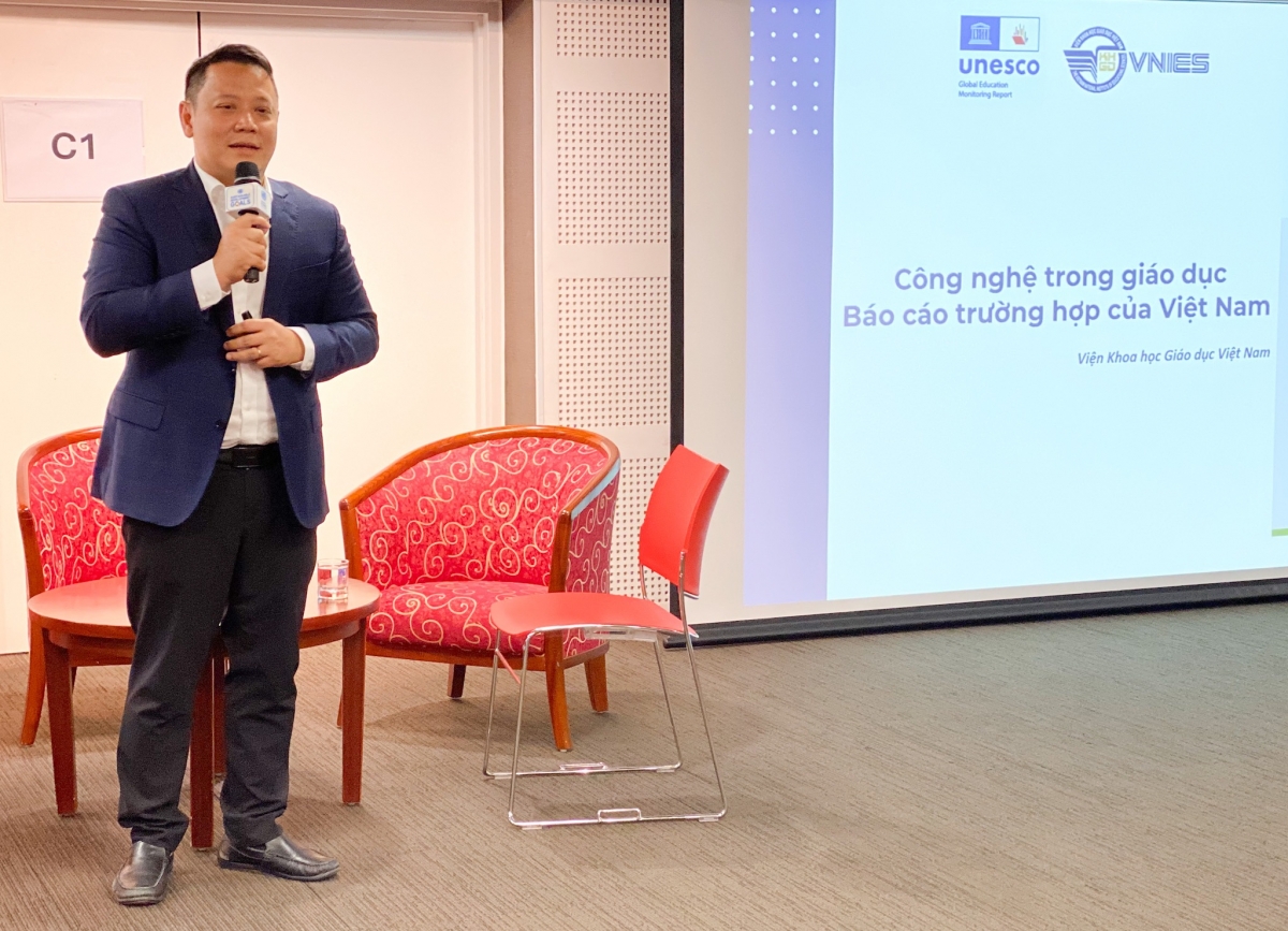 Công nghệ trong giáo dục ở Việt Nam được GS.TS Lê Anh Vinh chia sẻ theo 5 vấn đề lớn