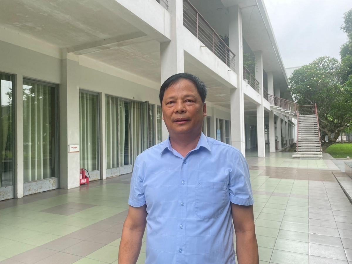 Ông Nguyễn Đức Hùng, cựu sinh viên K24 lớp Công nghệ Dệt, giám đốc điều hành Công ty TCE JEANS.