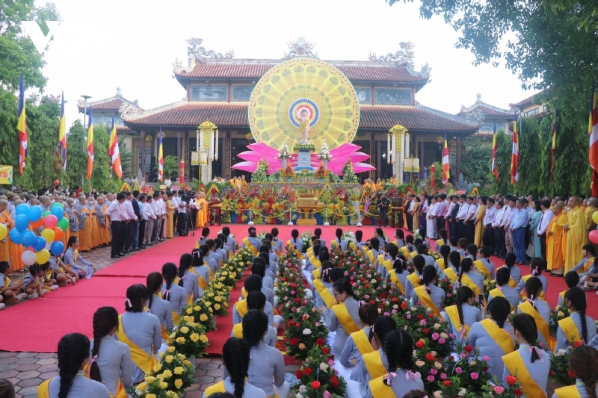 Đại Lễ Phật đản tại thành phố Huế (ảnh KT)