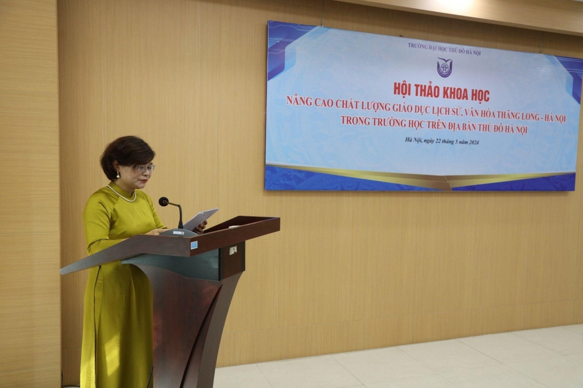 TS Lê Thị Thu Hương, Trưởng khoa Văn hóa và Du lịch, Trường Đại học Thủ đô Hà Nội
