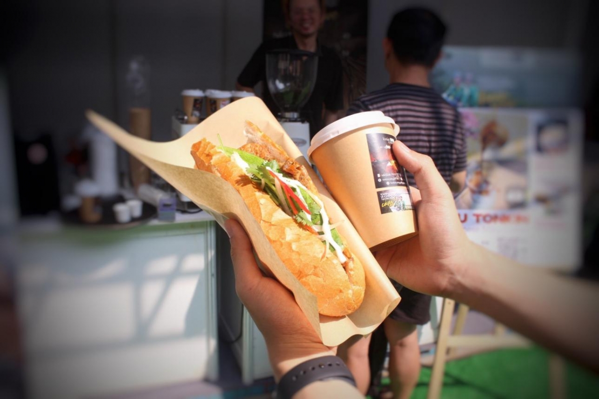 Đến với Lễ hội Bánh mỳ năm nay, du khách được trải nghiệm nhiều hoạt động hấp dẫn tại các gian hàng của các nhà tài trợ