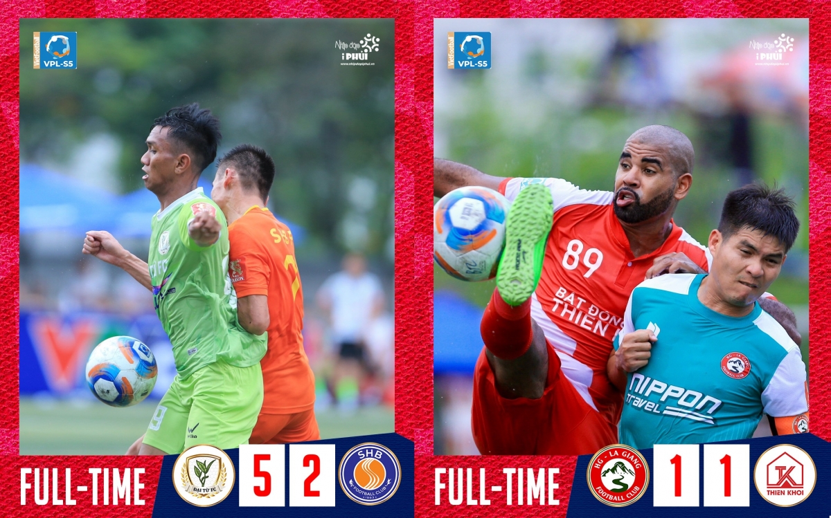 Đại Từ FC 5-2 SHB FC
