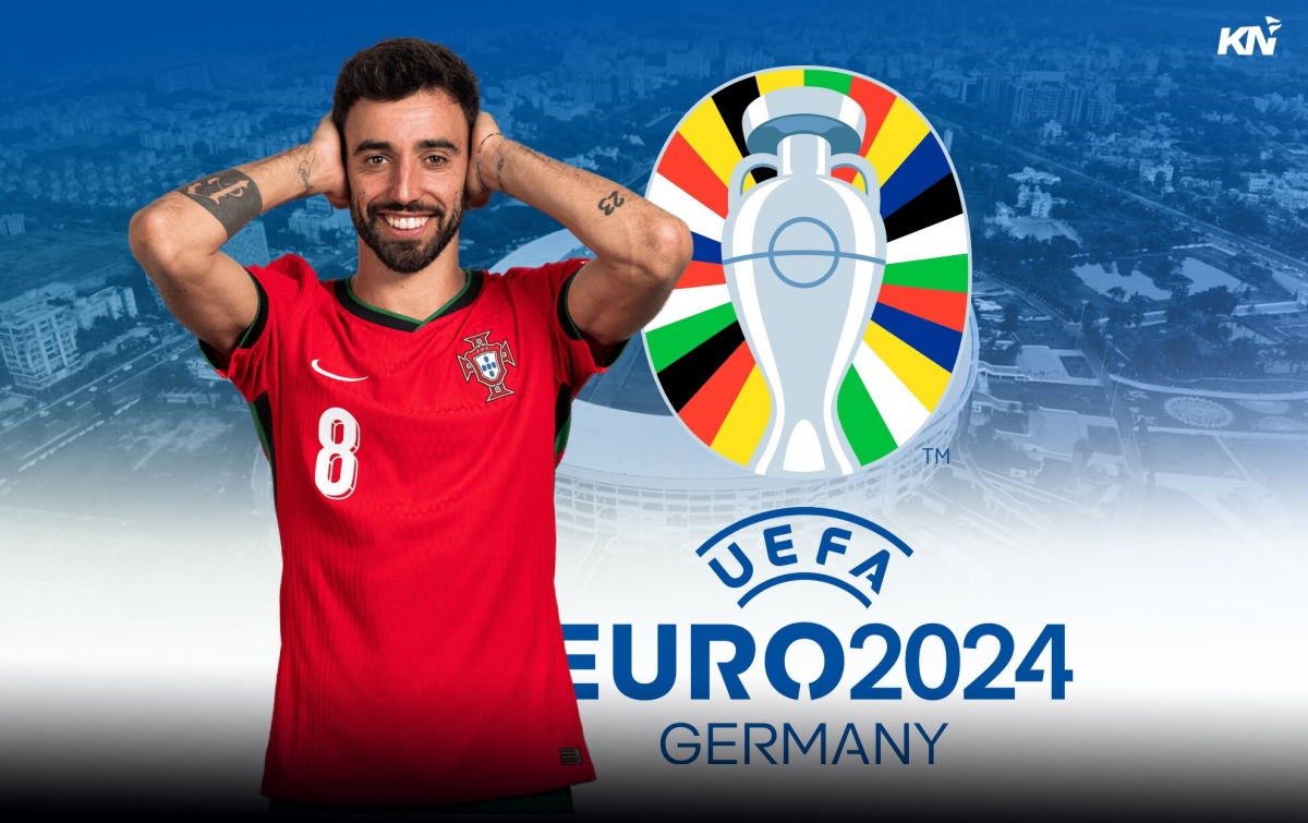 Bruno Fernandes là một trong những nhân tố quan trọng và giàu kinh nghiệm của tuyển Bồ Đào Nha tại VCK EURO 2024