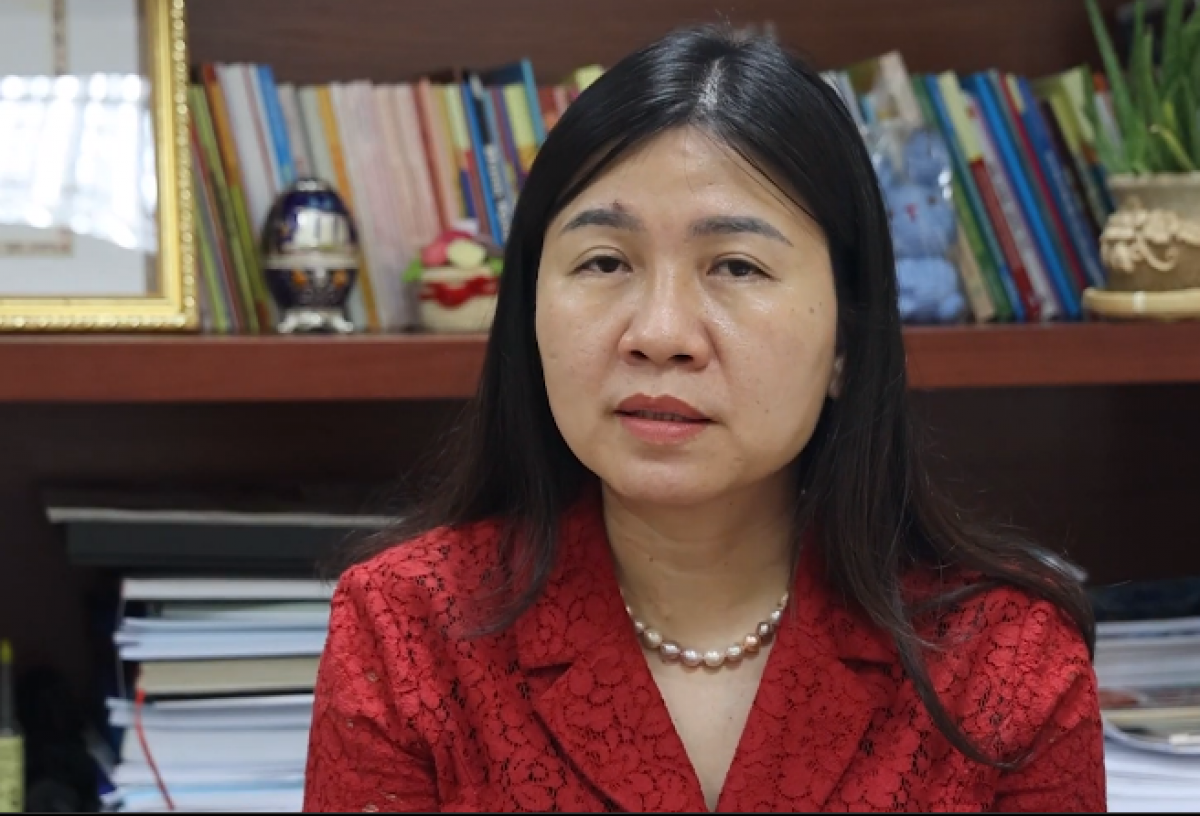 Bà Nguyễn Thị Nga - Phó Cục trưởng Cục Trẻ em, Bộ LĐTB&XH