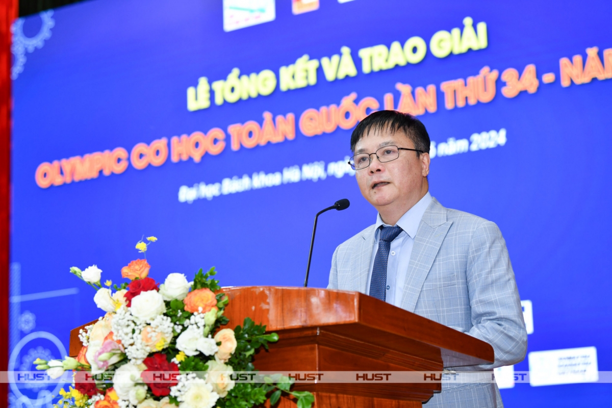 PGS Nguyễn Phong Điền, Phó Giám đốc ĐH Bách khoa Hà Nội, Phó chủ tịch Hội Cơ học Việt Nam,Trưởng ban tổ chức Olympic cơ học toàn quốc 2024