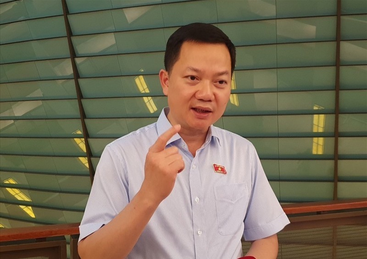 Đại biểu Trịnh Xuân An, Ủy viên Ủy ban Quốc phòng và An ninh.