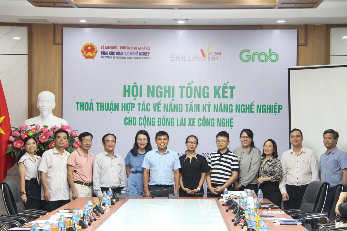 Hội nghị tổng kết, đánh giá chương trình hợp tác, hỗ trợ phát triển, và nâng tầm kỹ năng cho cộng đồng lái xe công nghệ