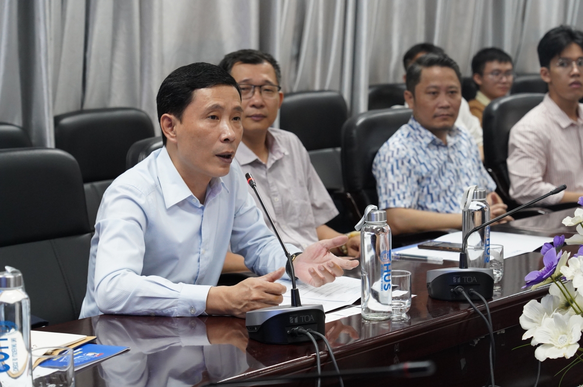 PGS.TS. Ngạc An Bang -Phó Hiệu trưởng Trường ĐHKHTN, ĐHQG Hà Nội