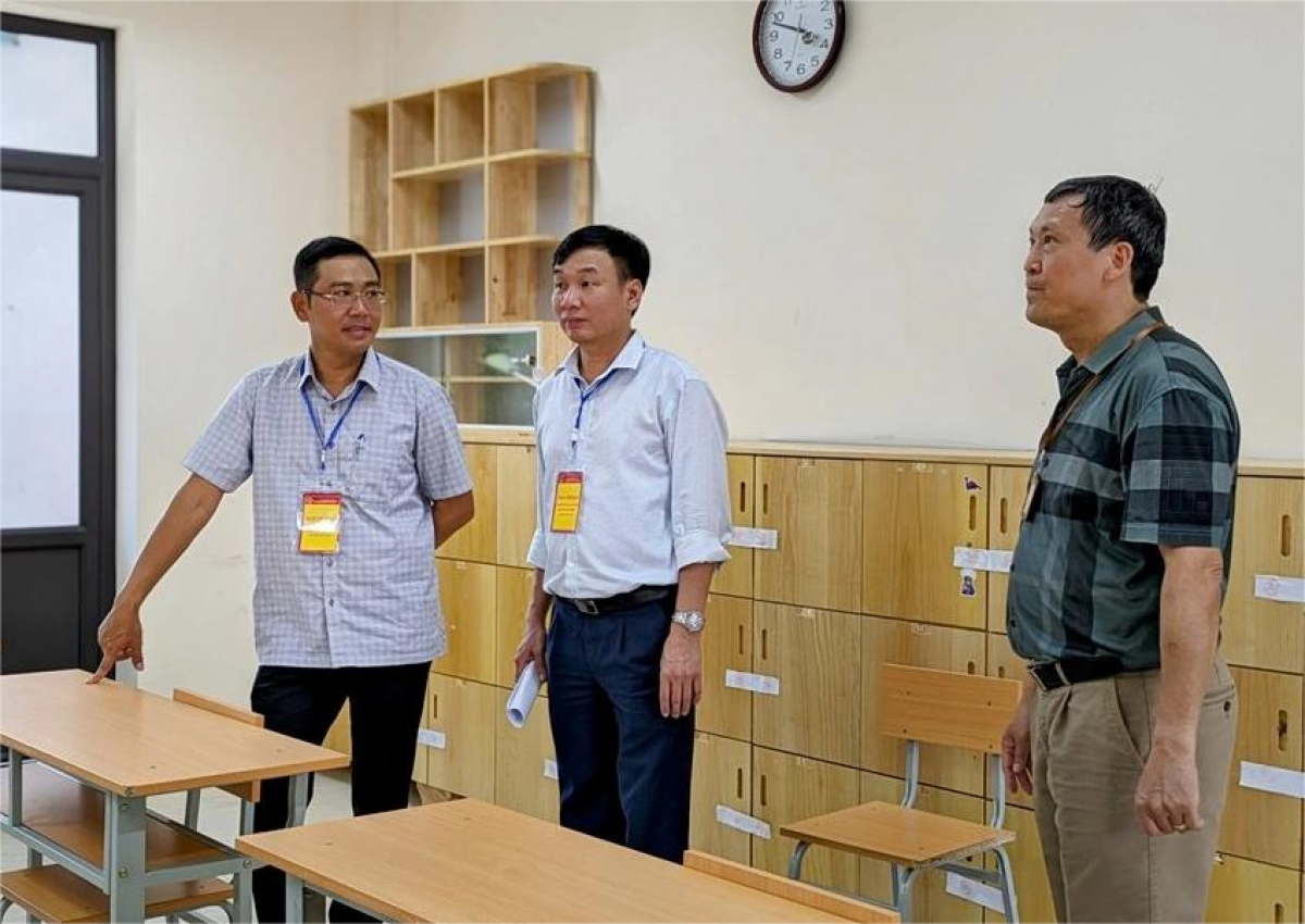 Sở GD-ĐT Hải Phòng kiểm tra công tác thi lớp 10 năm 2024