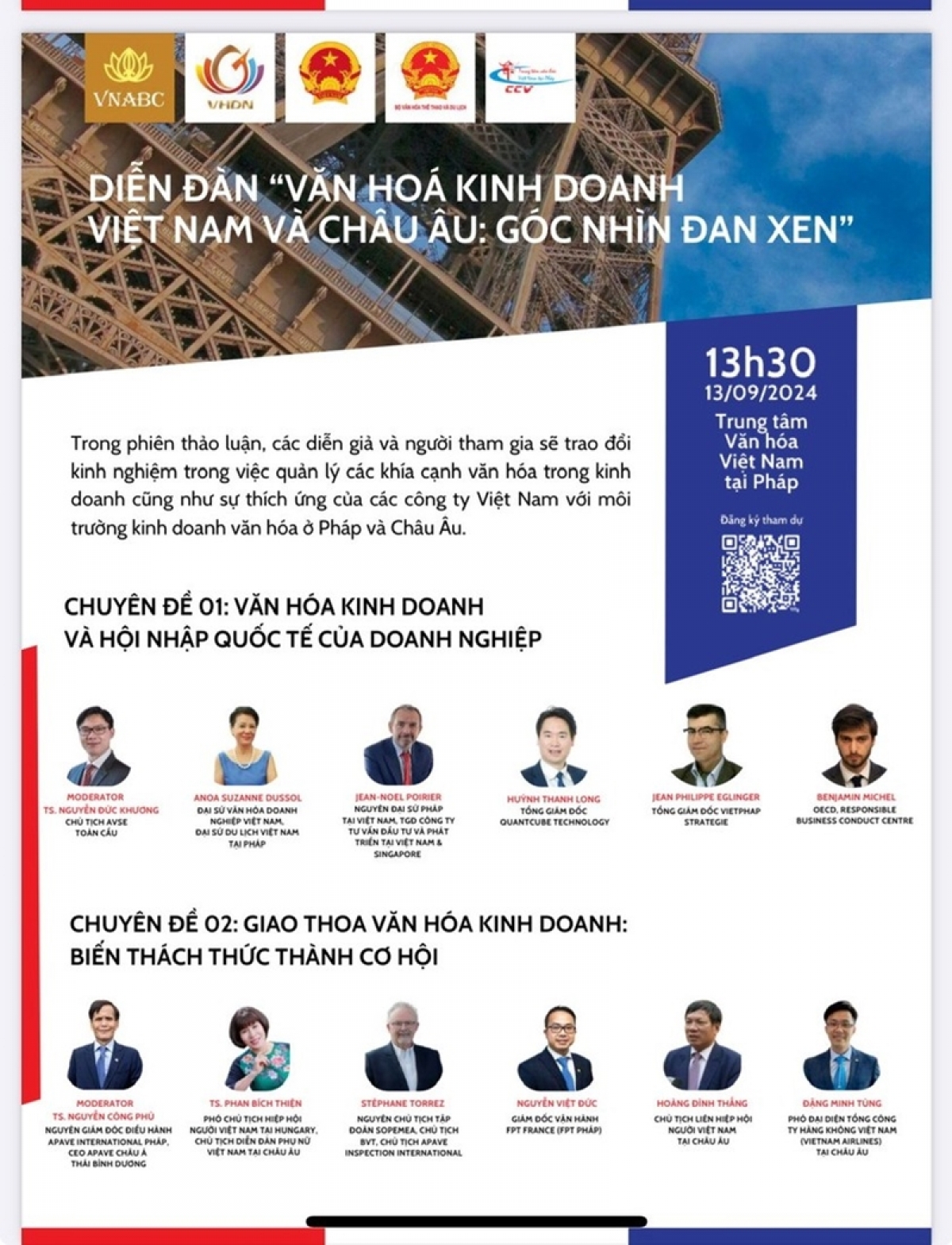Ngày văn hóa doanh nghiệp Việt Nam ở nước ngoài” dự kiến có sự tham gia của hơn 200 đại biểu. (Ảnh: BTC)