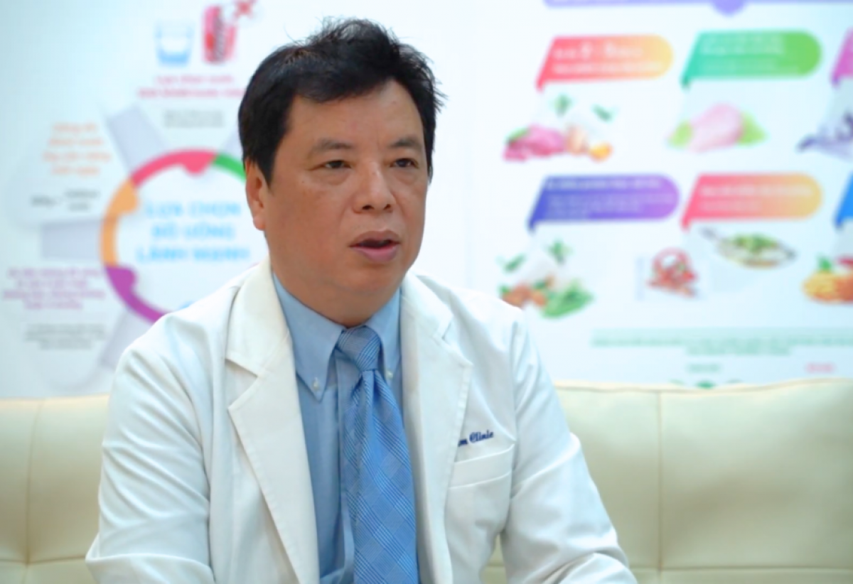 TS-BS Trương Hồng Sơn cho rằng sản xuất xanh, tiêu dùng sạch giúp nâng cao sức khỏe người Việt. Ảnh: BSCC