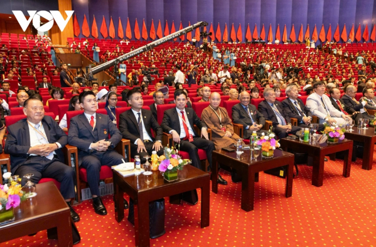Các đại biểu tham dự phiên bế mạc