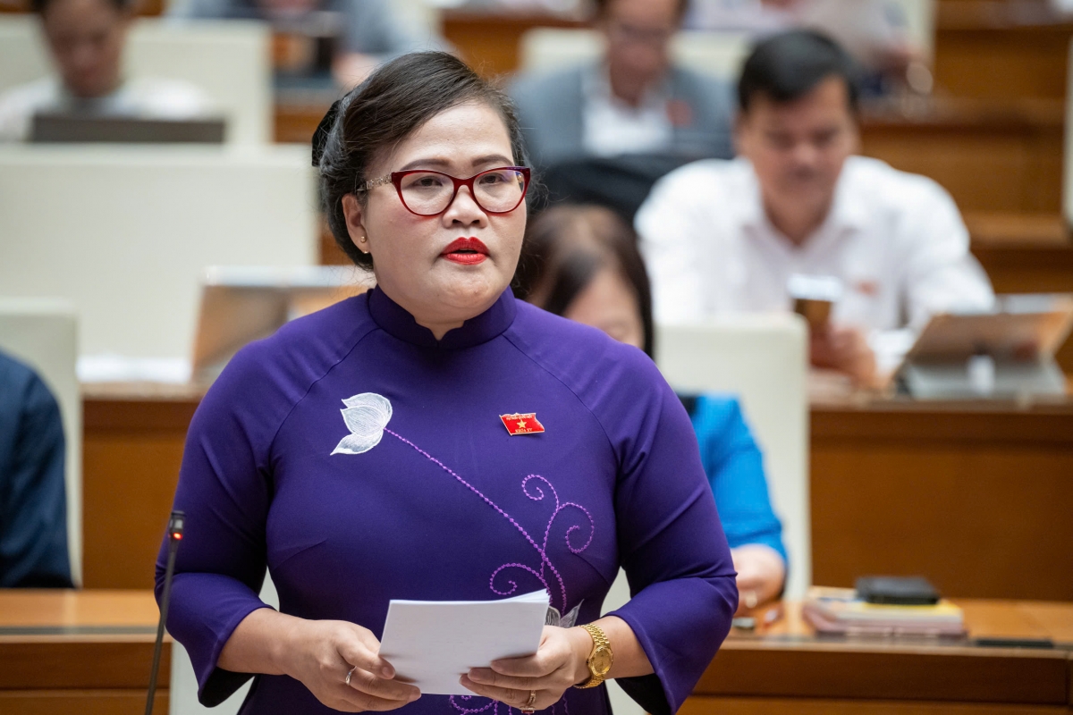 Đại biểu Nguyễn Thị Sửu, Đoàn ĐBQH tỉnh Thừa Thiên Huế.