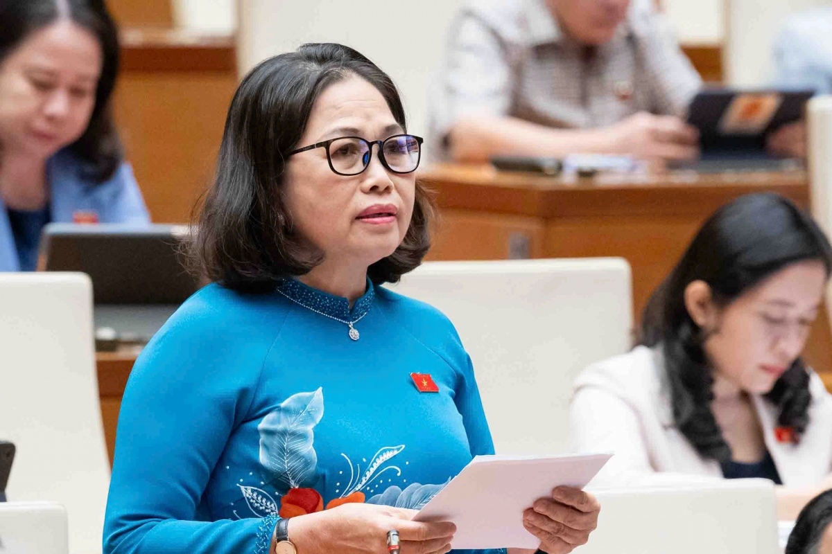 Đại biểu Nguyễn Thị Yến, Đoàn Bà Rịa - Vũng Tàu.