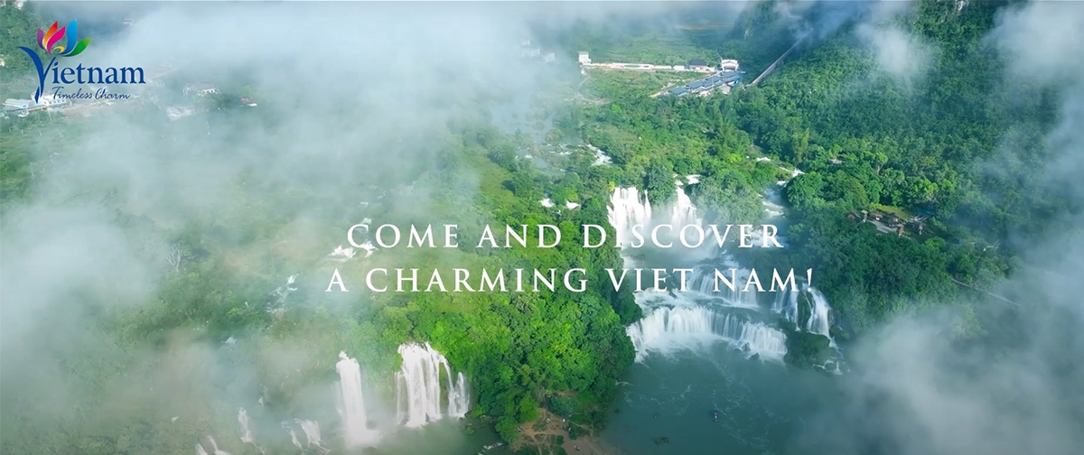 Thác Bản Giốc Việt Nam xuất hiện trong video clip