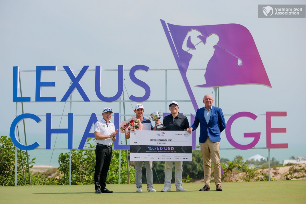 Aidric Chan vô địch Lexus Challenge với tổng điểm (-8) cao nhất lịch sử giải đấu