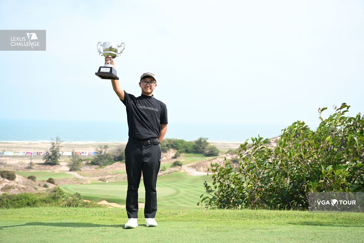 Nguyễn Quang Za Vinh trở thành VĐV nghiệp dư xuất sắc nhất Lexus Challenge 2025