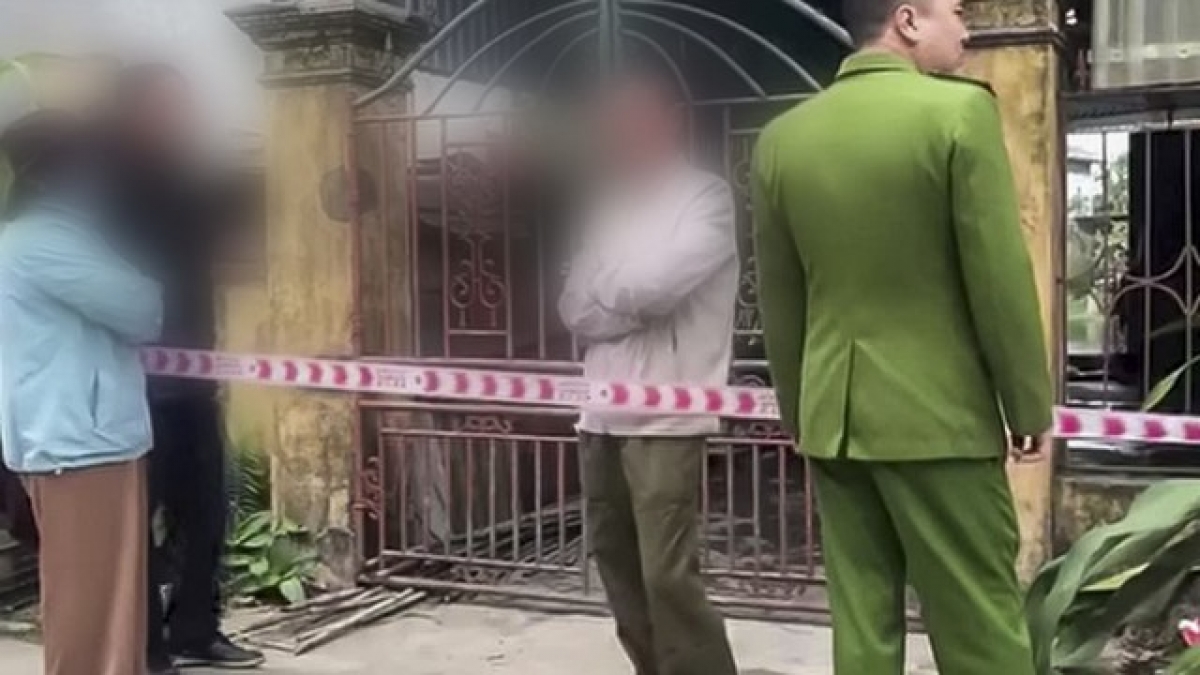 Hiện trường vụ án cháu sát hại bà nội ở Hưng Yên