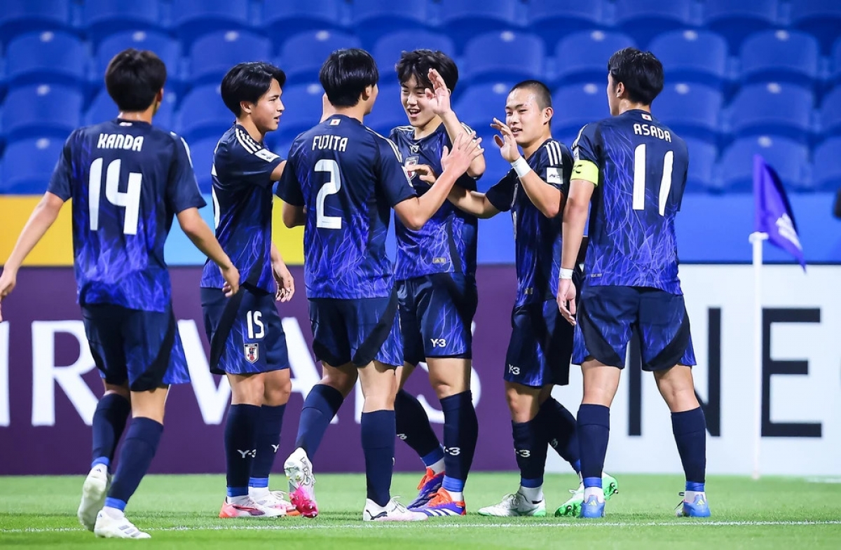 U-17 Nhật Bản được đánh giá mạnh hơn U-17 Australia và là ứng viên chức vô địch giải U-17 châu Á 2025. Ảnh: CCT