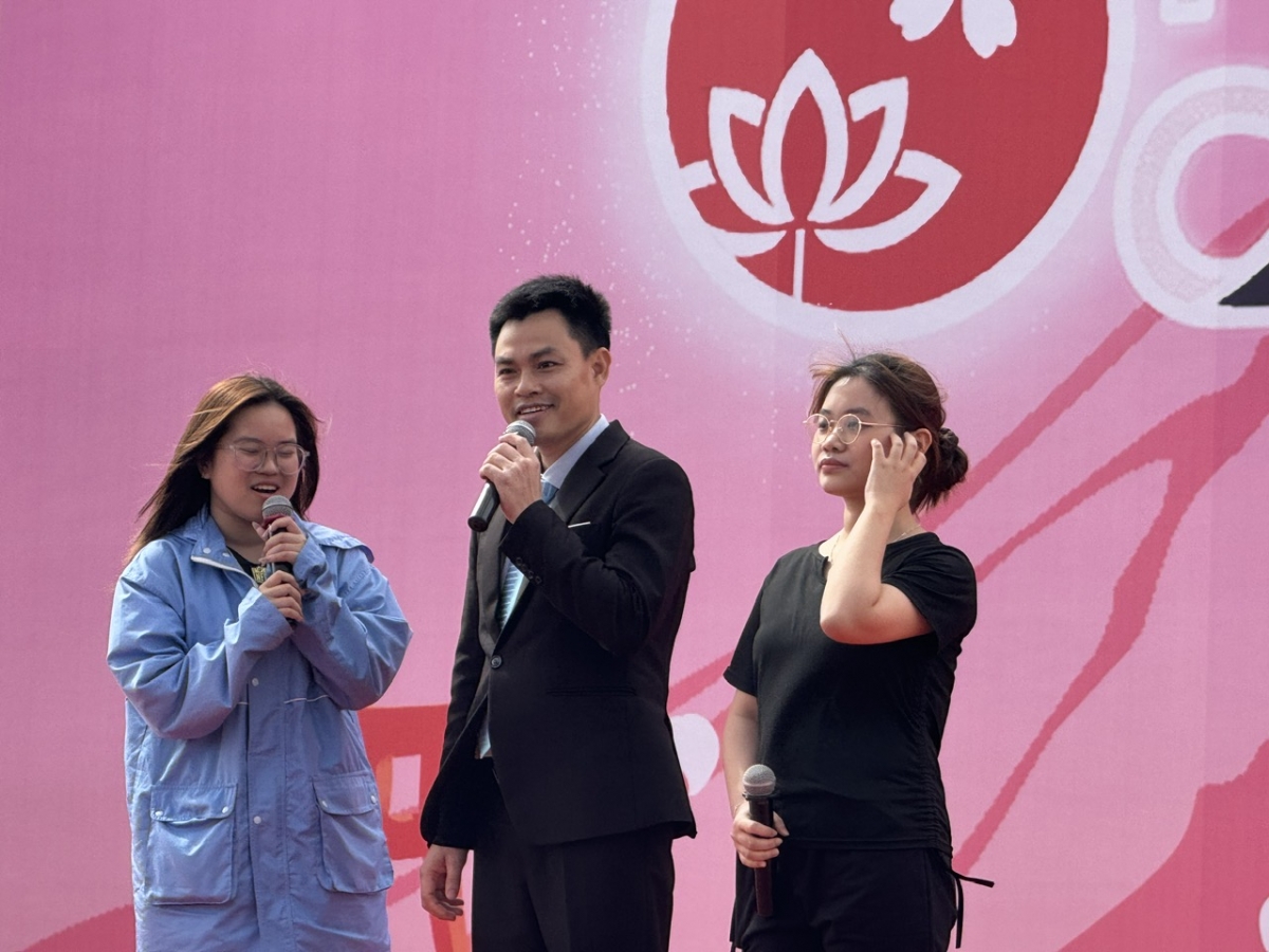 Giao lưu trực tiếp tại ngày hội Open day 2025 