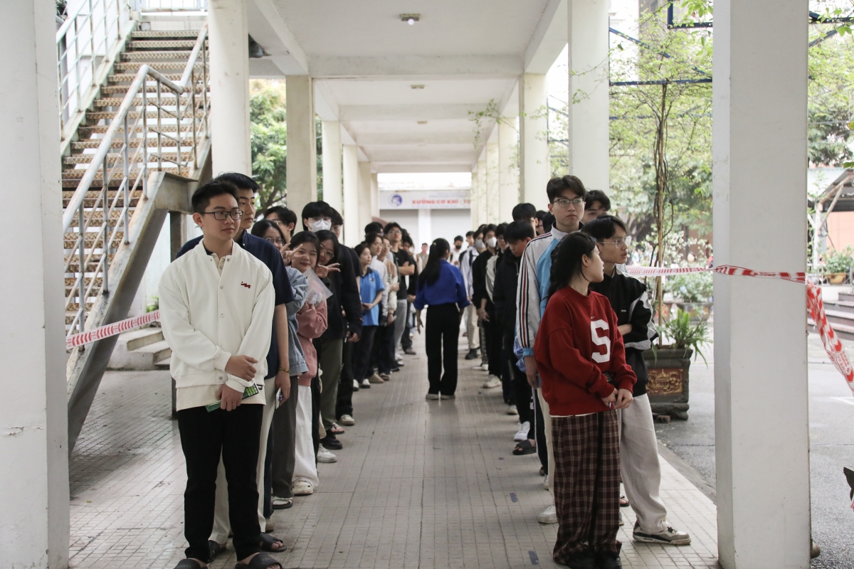 Thí sinh tham gia kỳ thi HSA năm 2025 (Ảnh: ĐHQGHN)