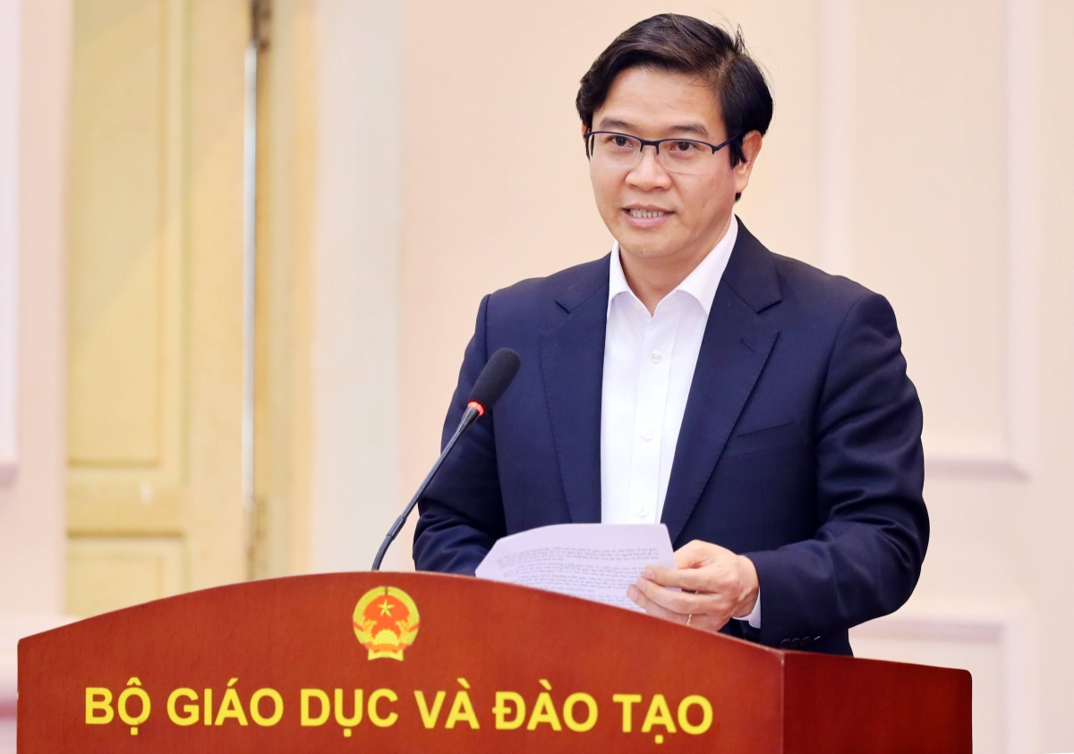 TS. Thái Văn Tài - Vụ trưởng Vụ Giáo dục Phổ thông (Ảnh: Bộ GD-ĐT)