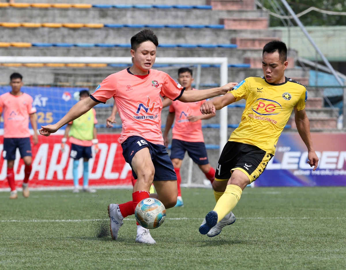 FC Sao và Nam Việt Hải Dương cần tới loạt luân lưu để phân định thắng thua (ảnh: Vietfootball)