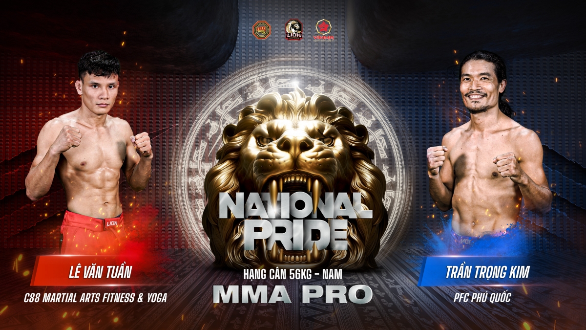 Hai trong số các võ sỹ sẽ tham dự nội dung MMA chuyên nghiệp truyền thống