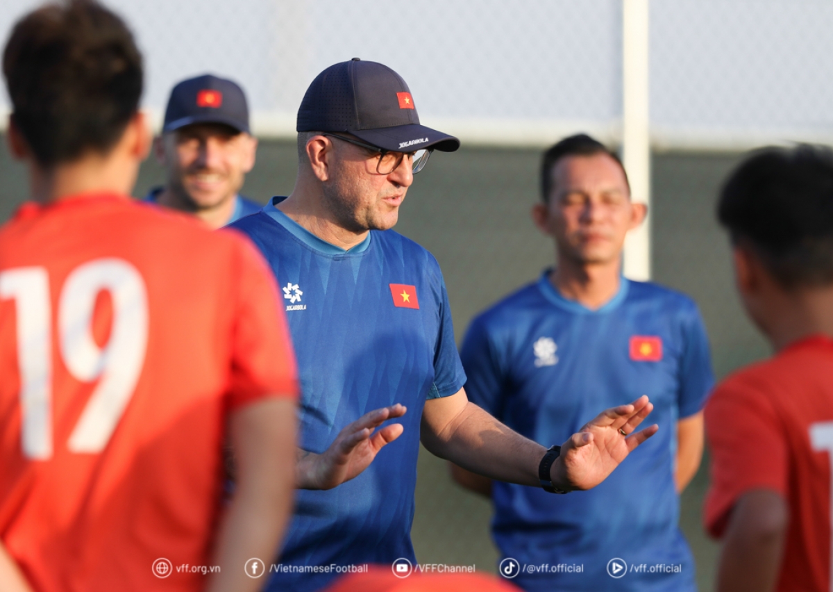 U17 Việt Nam đã nghiên cứu kỹ lưỡng đối thủ (Ảnh: VFF)
