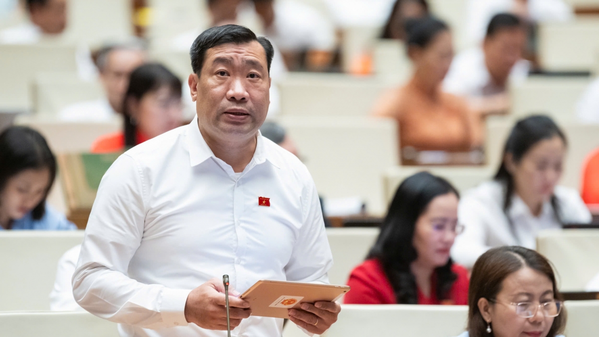 Đại biểu Thạch Phước Bình - Đoàn ĐBQH tỉnh Trà Vinh.
Ảnh: quochoi.vn