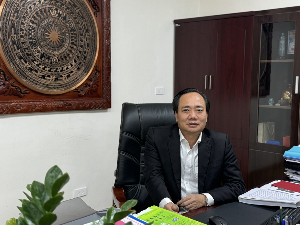 PGSTS Phạm Xuân Anh – Chủ tịch Hội đồng trường Trường ĐH Xây dựng Hà Nội (Ảnh: Thu Lương)