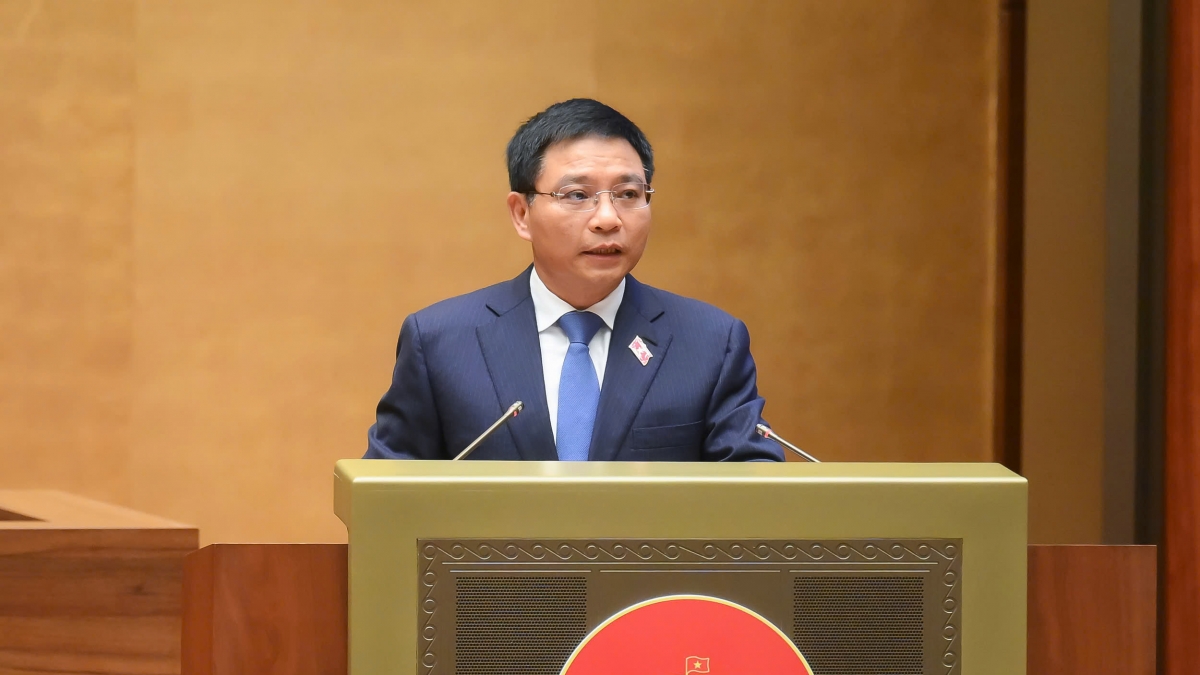 Bộ trưởng Bộ Tài Chính Nguyễn Văn Thắng. Ảnh: quochoi.vn
