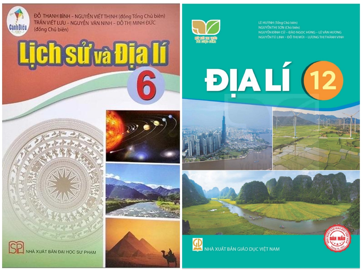 Các môn Lịch sử và Địa lí lớp 4, lớp 5, lớp 9; Địa lí lớp 12; Lịch sử và Giáo dục Kinh tế và Pháp luật lớp 10 chịu tác động trực tiếp từ việc thay đổi địa giới hành chính