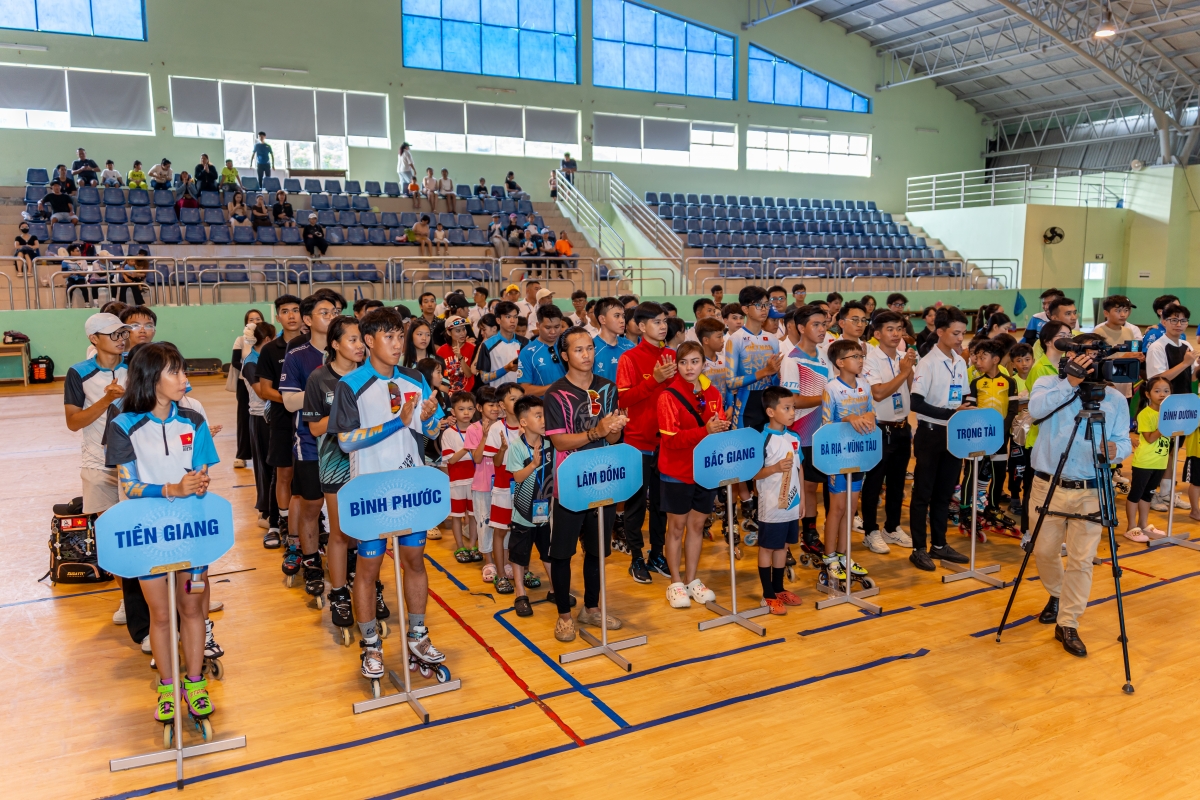 Giải Roller Sports cúp Quốc gia có gần 170 VĐV tham gia tranh tài (ảnh: BTC)