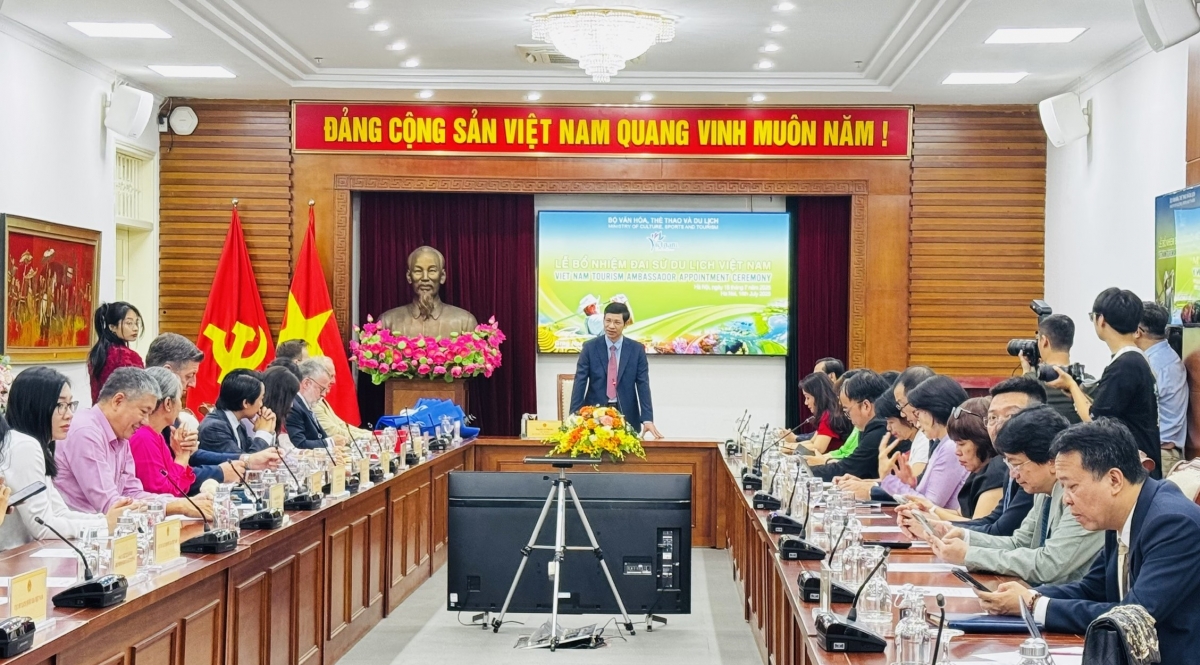 Thứ trưởng Bộ VH-TT&amp;DL Hồ An Phong. Ảnh: BTC